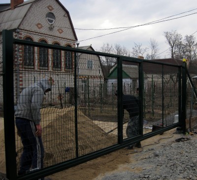 Відкатні ворота для дачі, Миколаївська область