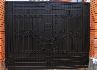 Автоматичні ковані відкатні ворота