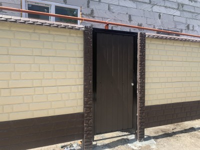 Хвіртка з профнастилу