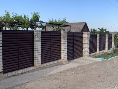 Паркани жалюзі, секції огорожі, хвіртки Миколаїв
